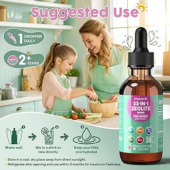 Amazon.com: Zeolite Detox for Kids & Adults, Herbal Detox